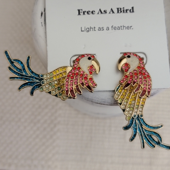 Parrot Dangles - Sugarfix by BaubleBar - Picture 3 of 4